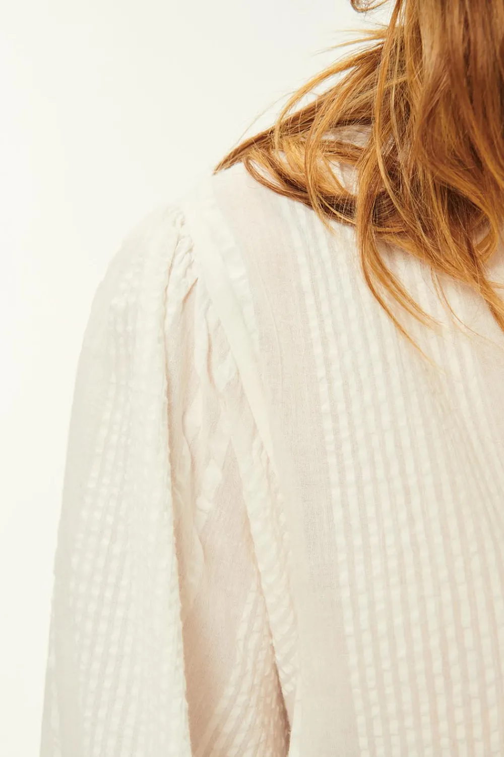 Des Petits Hauts Blouse Robine ECRU New