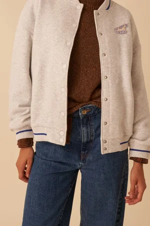 Des Petits Hauts bomber joker gris chine GRISCHINE Fashion