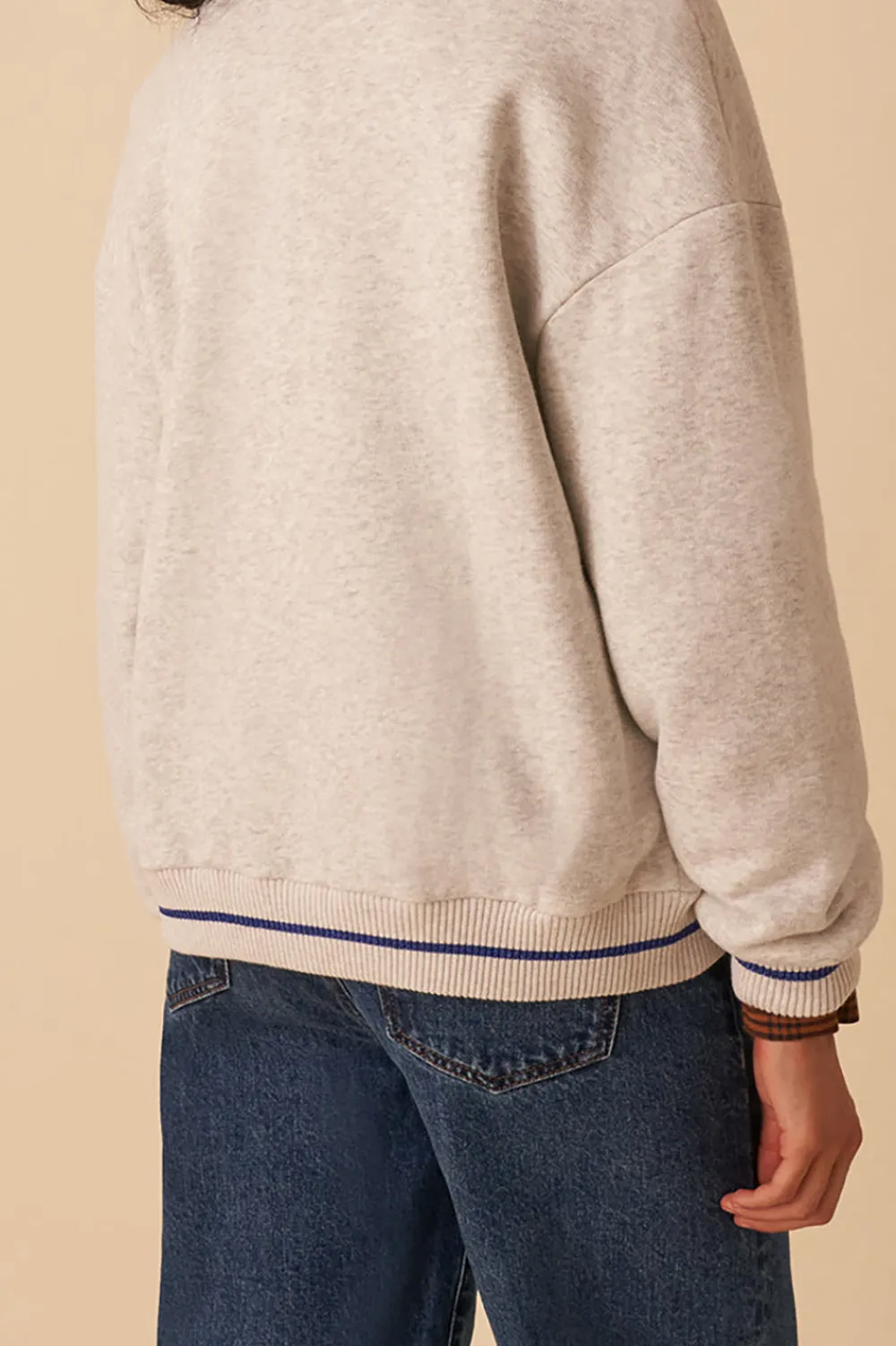 Des Petits Hauts bomber joker gris chine GRISCHINE Discount
