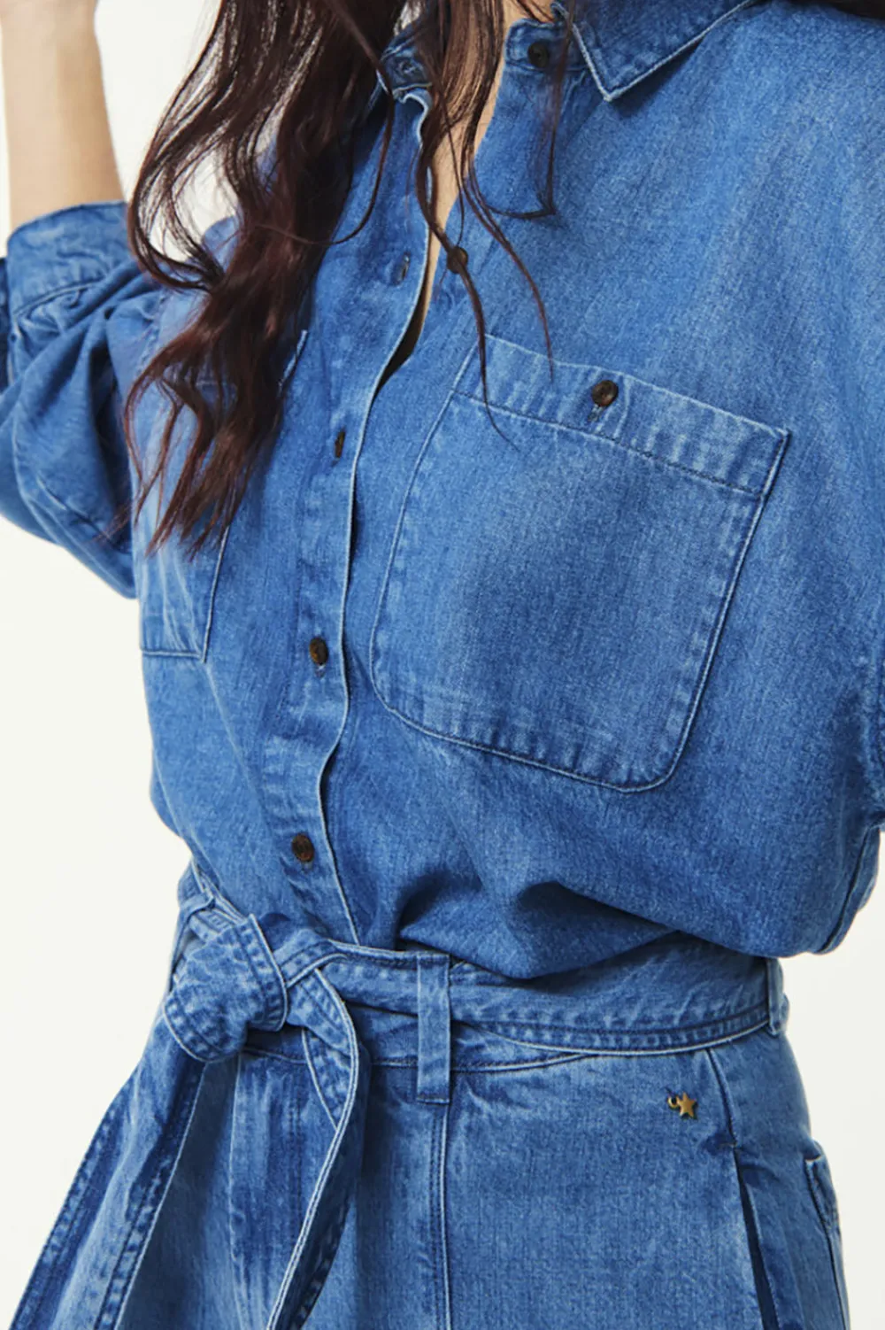 Des Petits Hauts Chemise Lana BLUE Shop