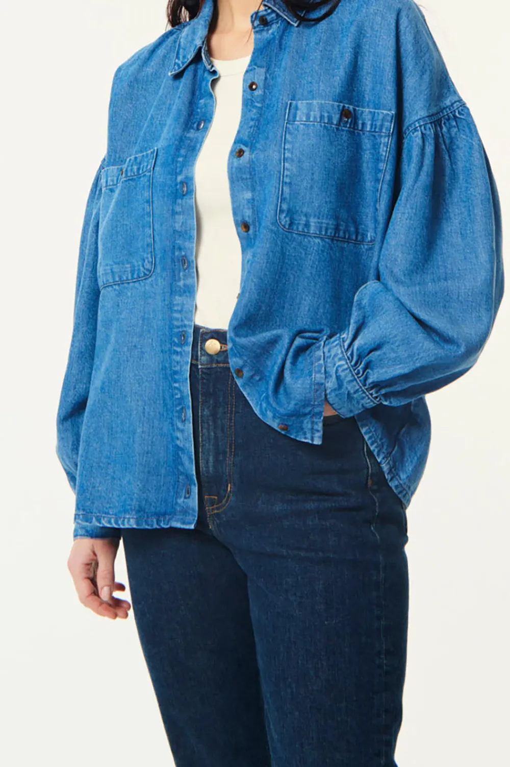 Des Petits Hauts Chemise Lana BLUE Shop