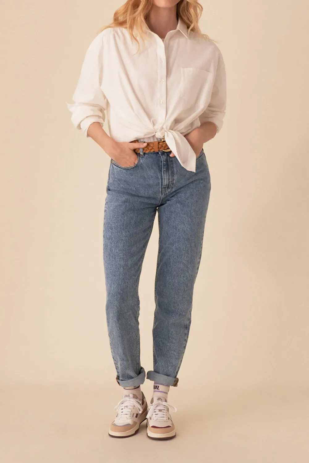 Des Petits Hauts chemise sesame BLANC Clearance