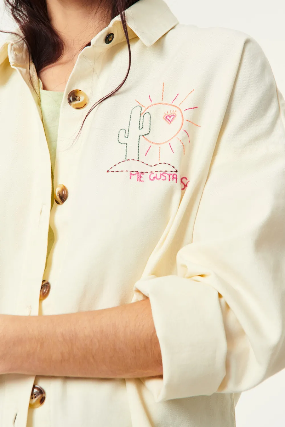 Des Petits Hauts Chemise Sim CREME New