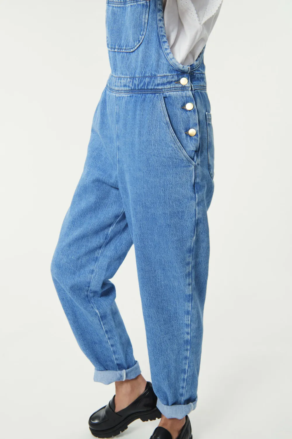 Des Petits Hauts Combi pantalon Lali Vintage Blue VINTAGEBLUE Online