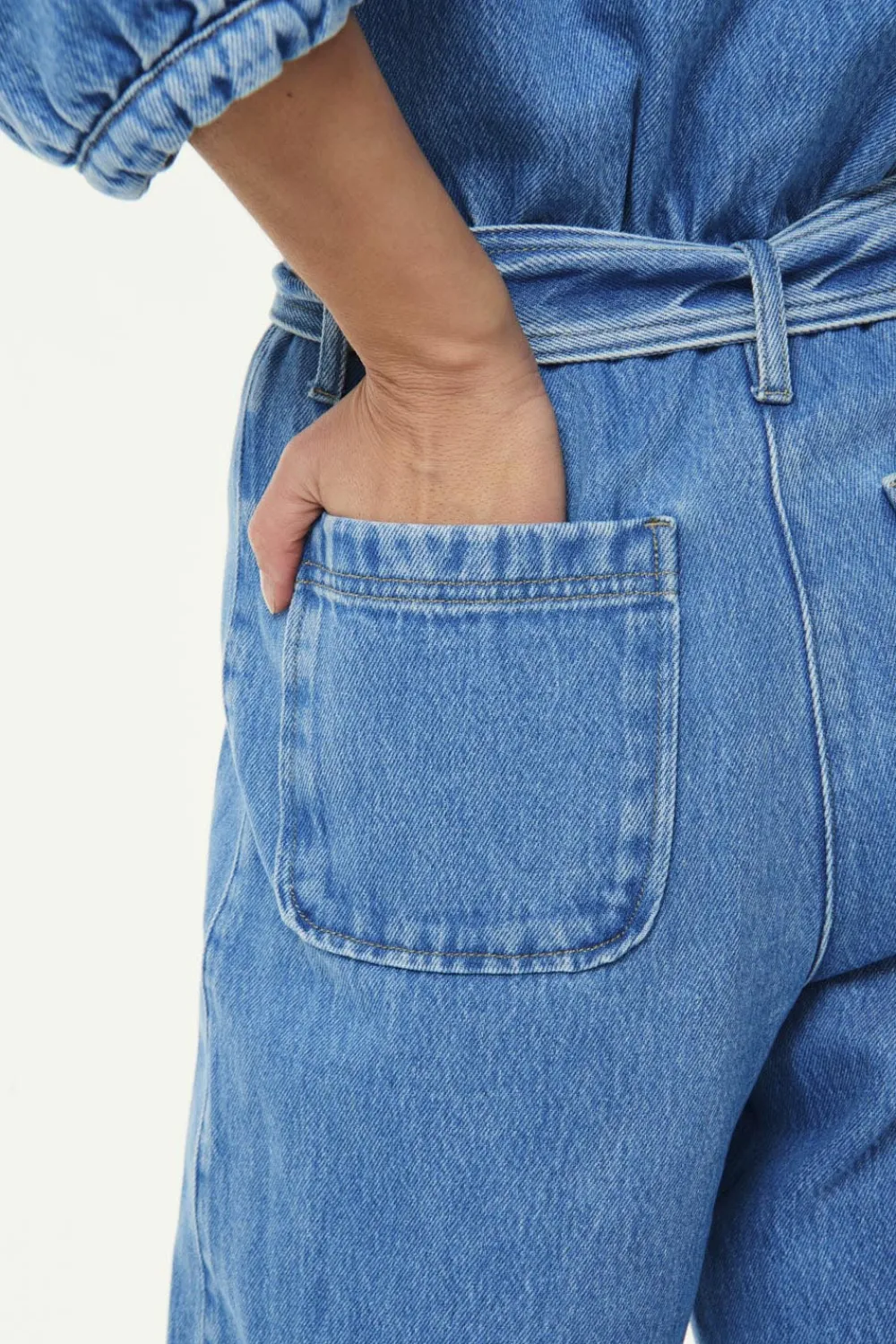 Des Petits Hauts Combi pantalon Larry Vintage Blue VINTAGEBLUE Shop
