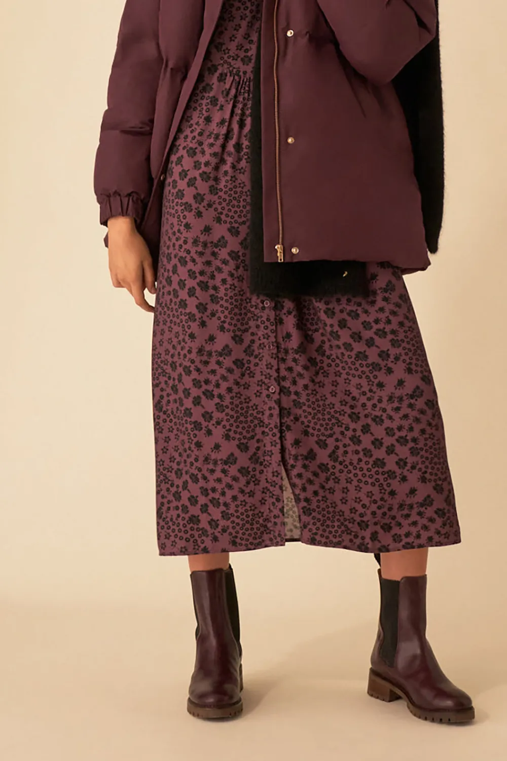 Des Petits Hauts doudoune stuart BLUEBERRY Shop