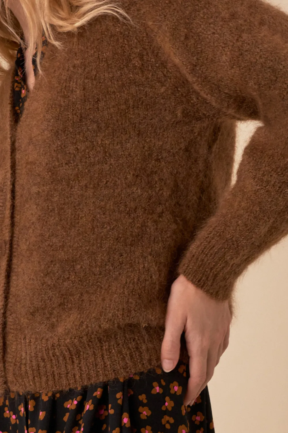 Des Petits Hauts gilet baloha MOKA Best