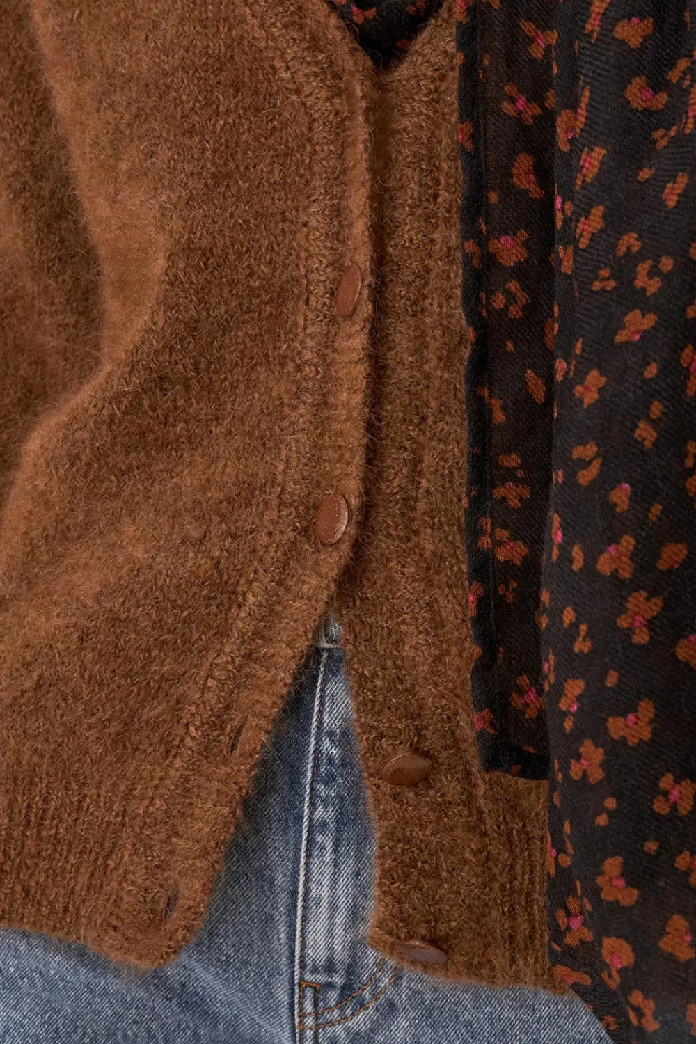Des Petits Hauts gilet baloha MOKA Best