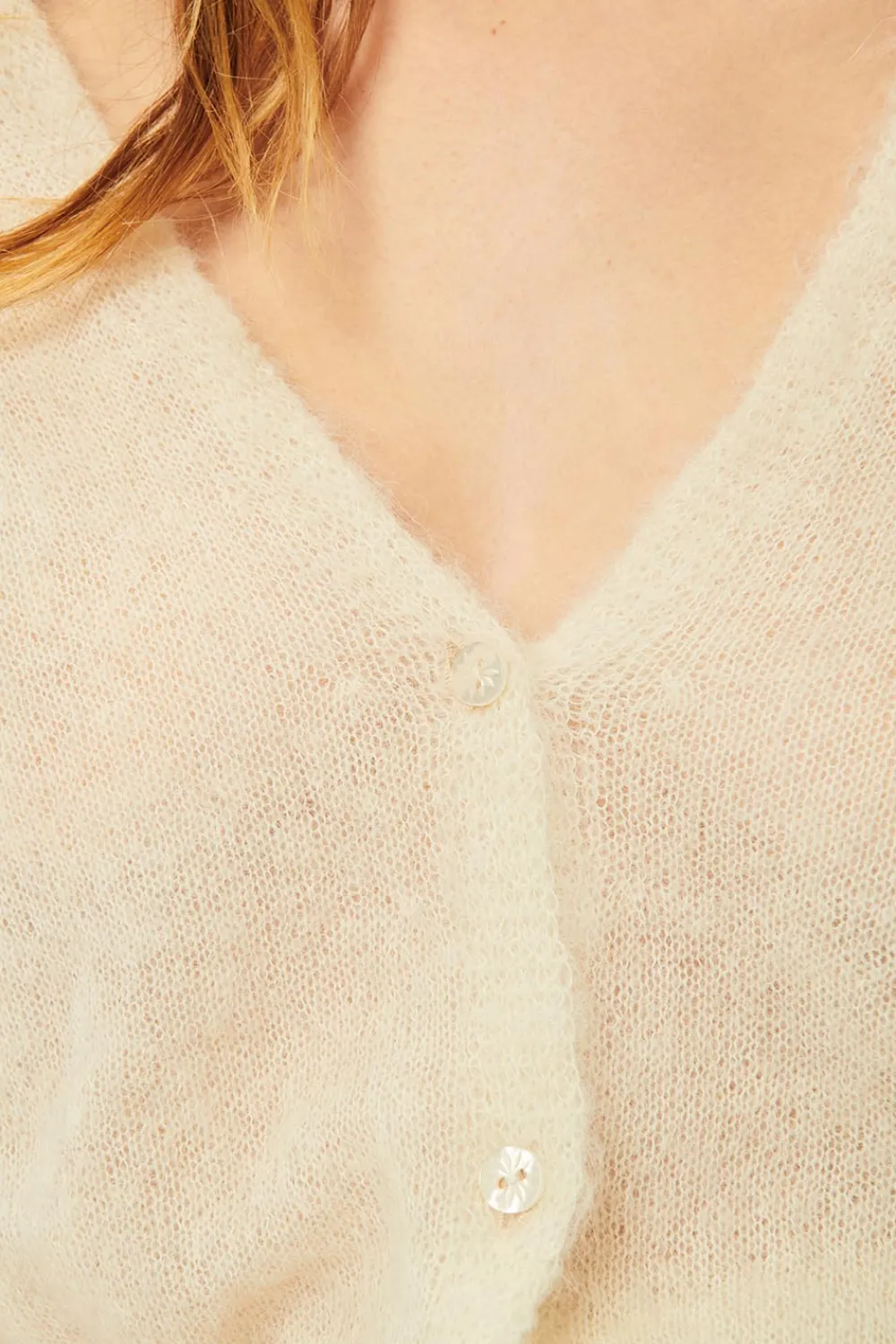Des Petits Hauts Gilet Brisou ECRU Discount