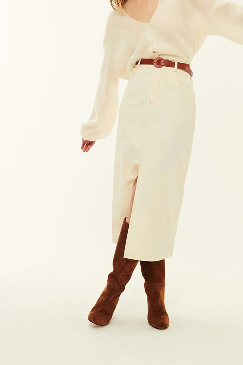 Des Petits Hauts Gilet Brisou ECRU Discount