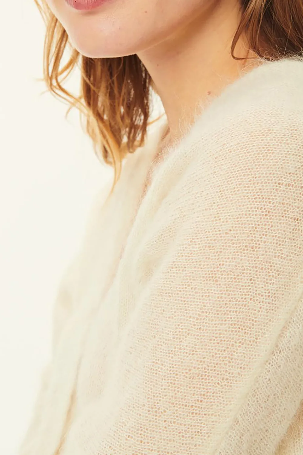 Des Petits Hauts Gilet Brisou ECRU Discount