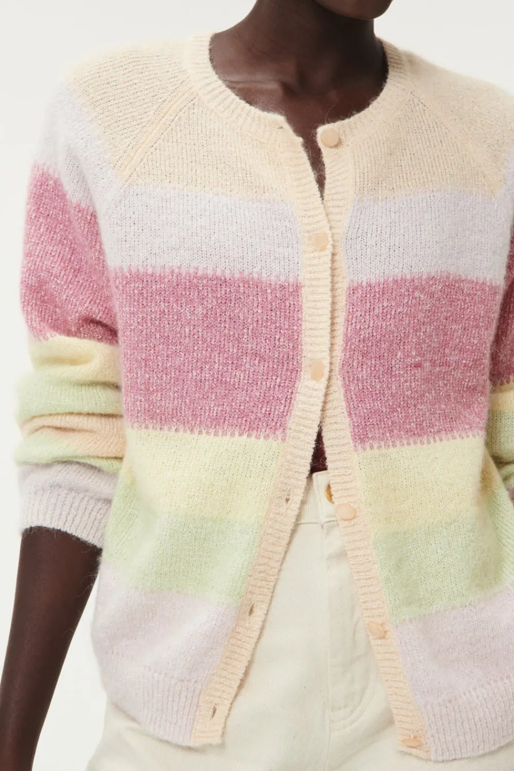 Des Petits Hauts Gilet Brutus Santal/Lassi Store