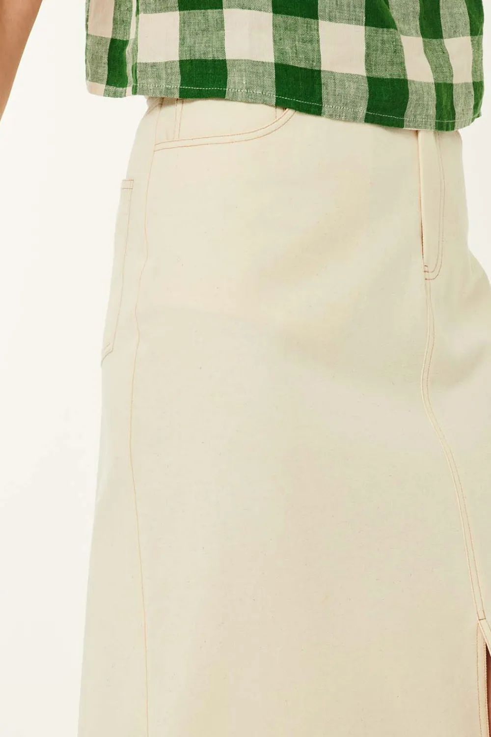 Des Petits Hauts Jupe Emati CREME Best Sale