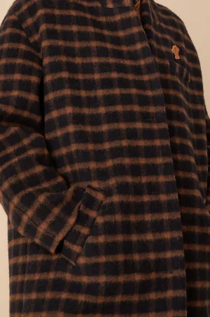 Des Petits Hauts manteau nelita carreaux paula CARREAUXPAULA Sale