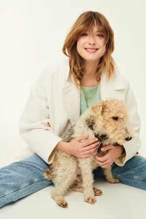 Des Petits Hauts Manteau Neva CREME Fashion