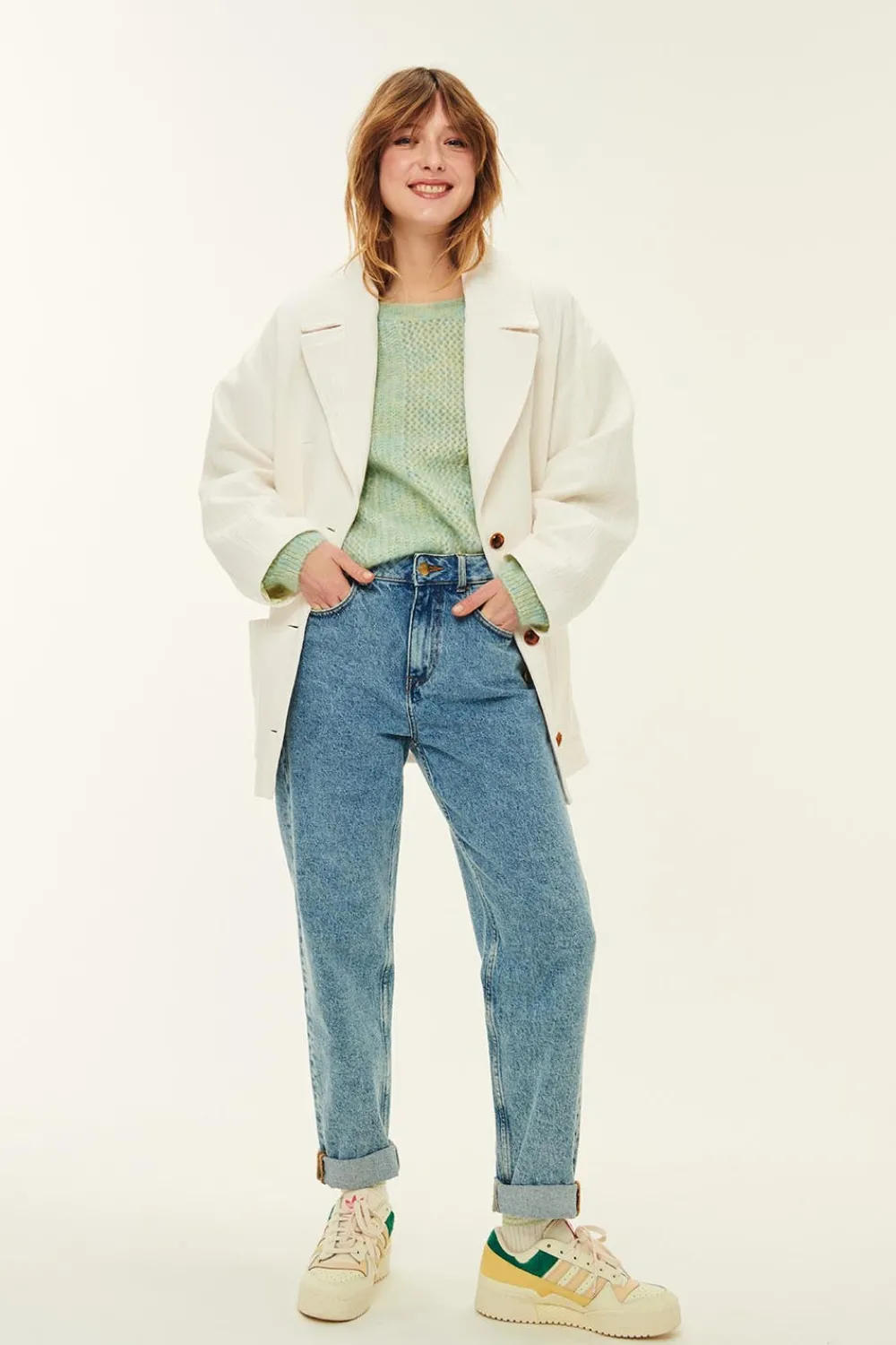 Des Petits Hauts Manteau Neva CREME Fashion
