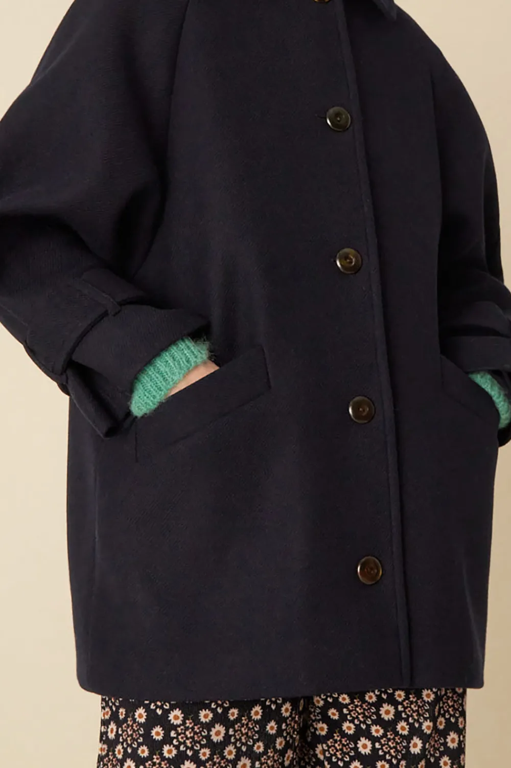 Des Petits Hauts manteau nevio MARINE Flash Sale