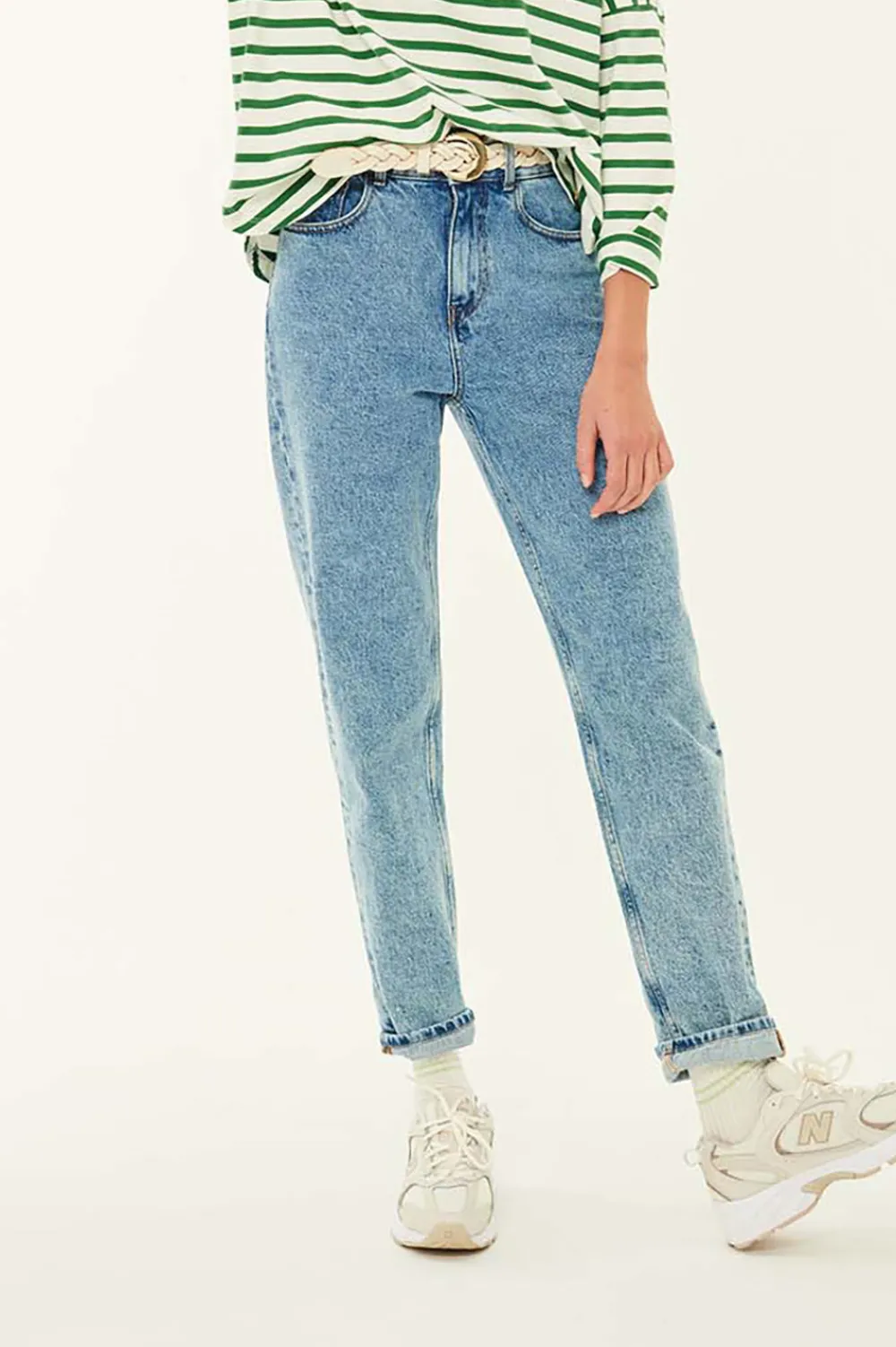 Des Petits Hauts Marinière Filly Ecru/Cactus Cheap