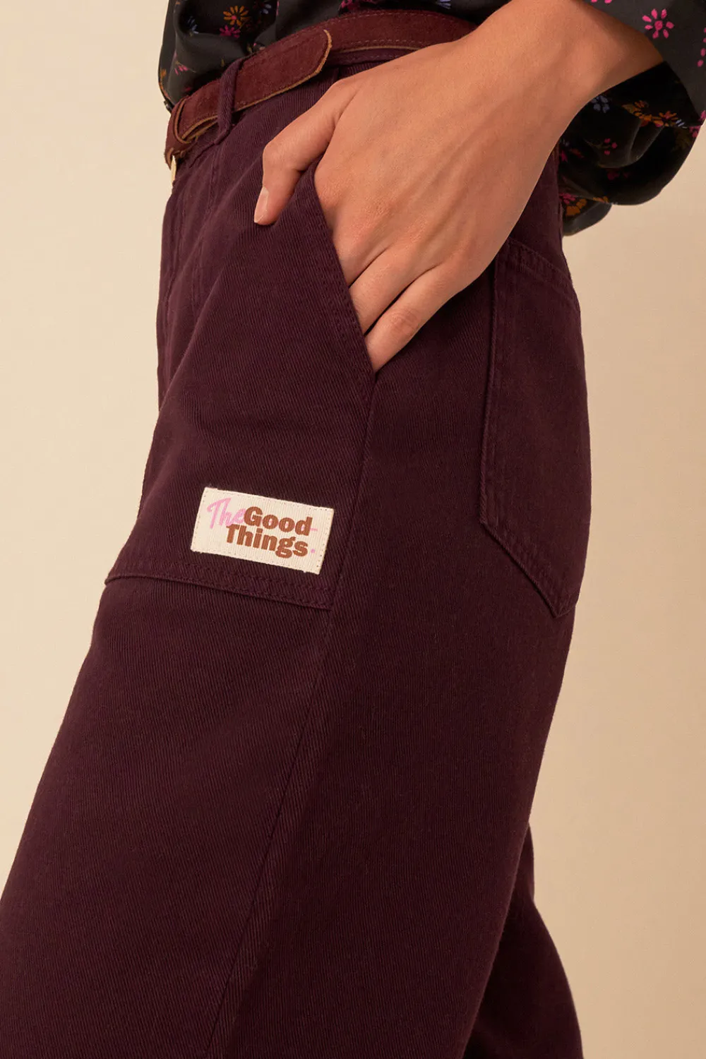 Des Petits Hauts pantalon elmo BLUEBERRY Best Sale
