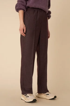 Des Petits Hauts pantalon sabado carreaux bridget CARREAUXBRIDGET New