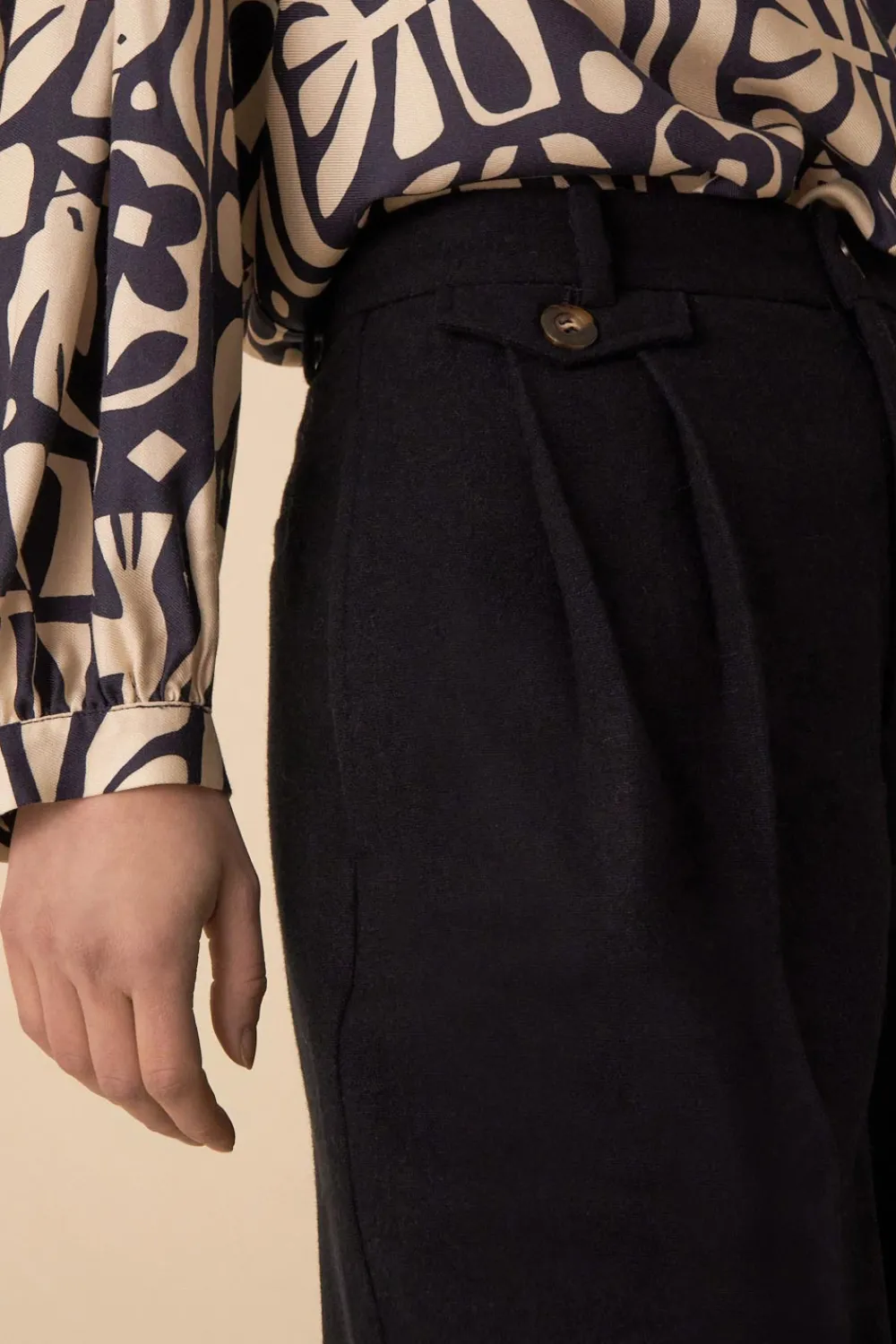 Des Petits Hauts pantalon volare MARINE Online