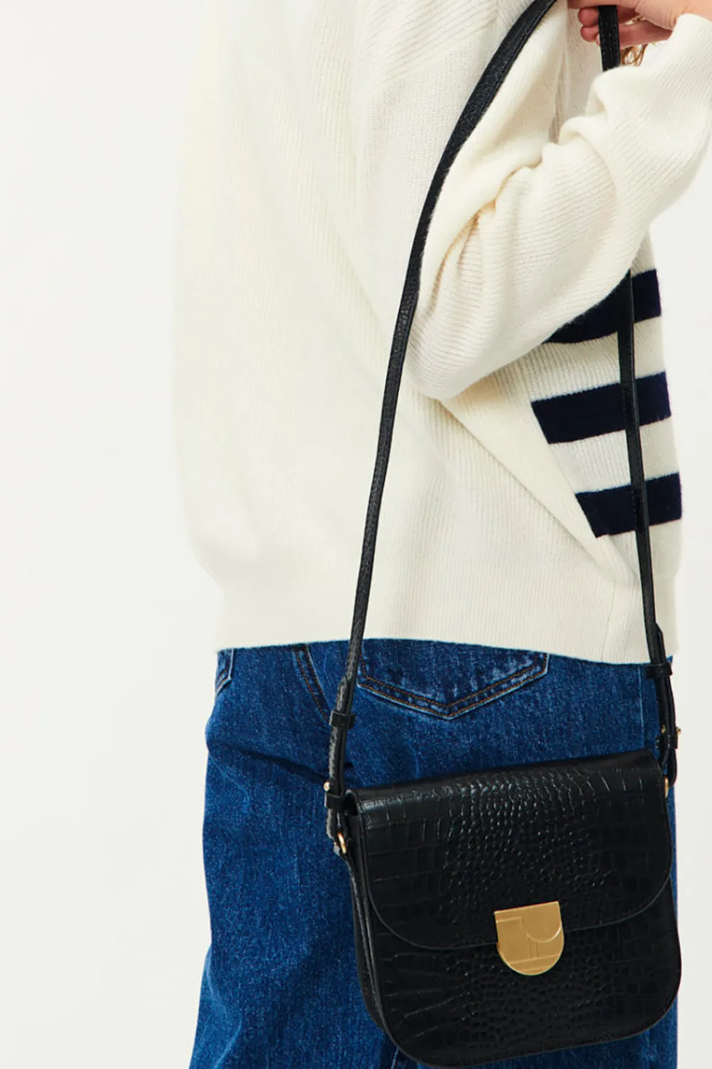 Des Petits Hauts Pull à rayures Audrie Creme/Marine New