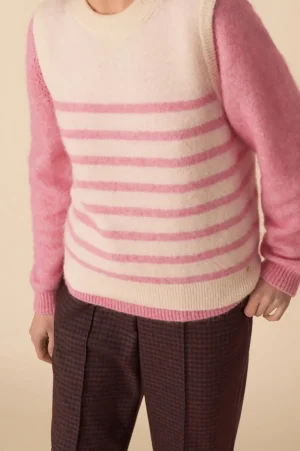 Des Petits Hauts pull alivie ecru/guimauve Best