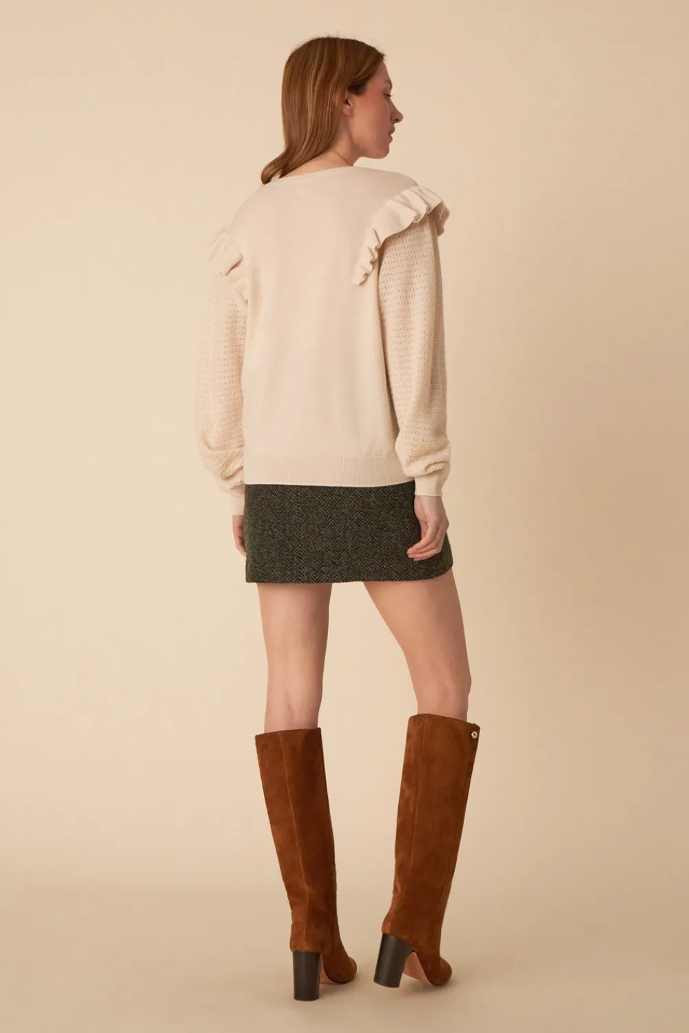 Des Petits Hauts pull ariane CREME Best