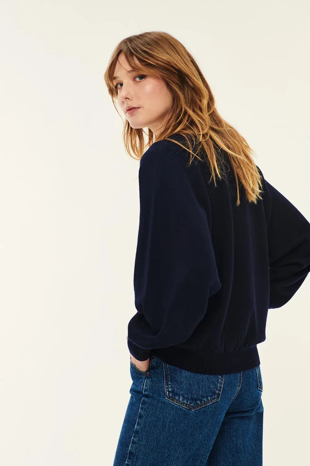 Des Petits Hauts Pull Ausiria MARINE Discount