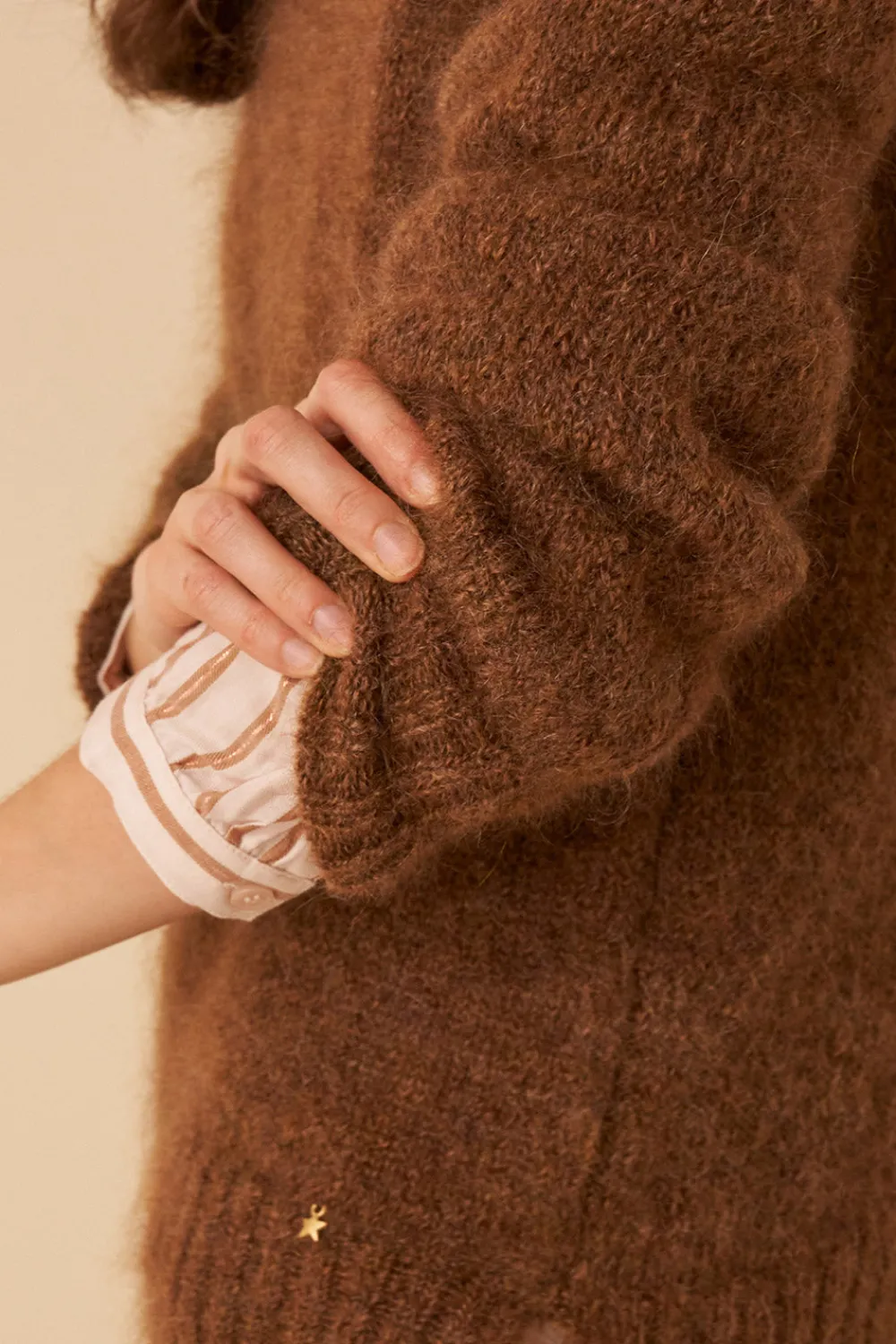 Des Petits Hauts pull berton MOKA Outlet