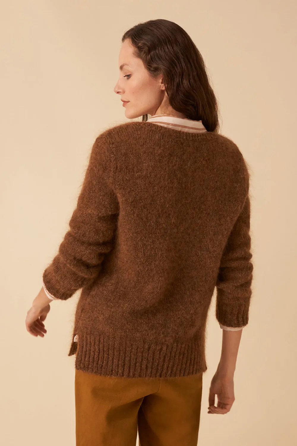 Des Petits Hauts pull berton MOKA Outlet