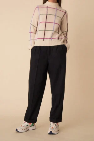 Des Petits Hauts pull chandler ecru/multico Shop