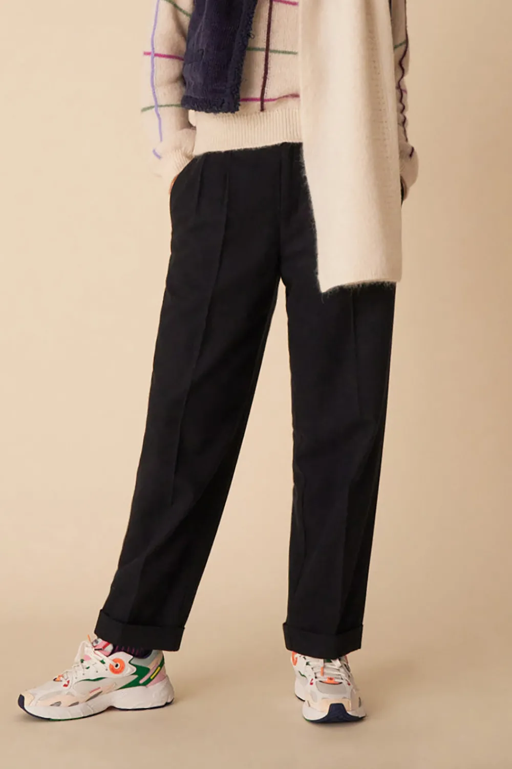 Des Petits Hauts pull chandler ecru/multico Shop