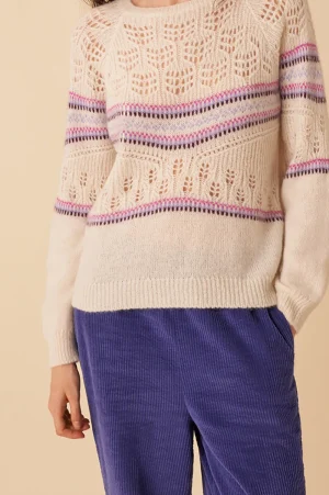 Des Petits Hauts pull charlize ECRU Best Sale