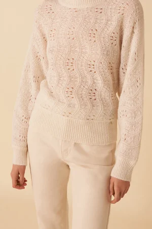 Des Petits Hauts pull chase ECRU New