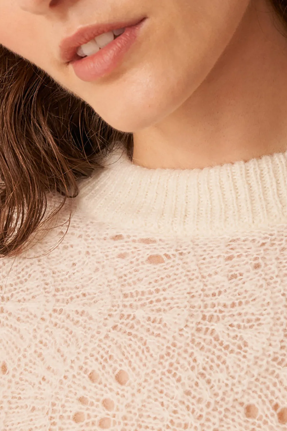 Des Petits Hauts pull chase ECRU New
