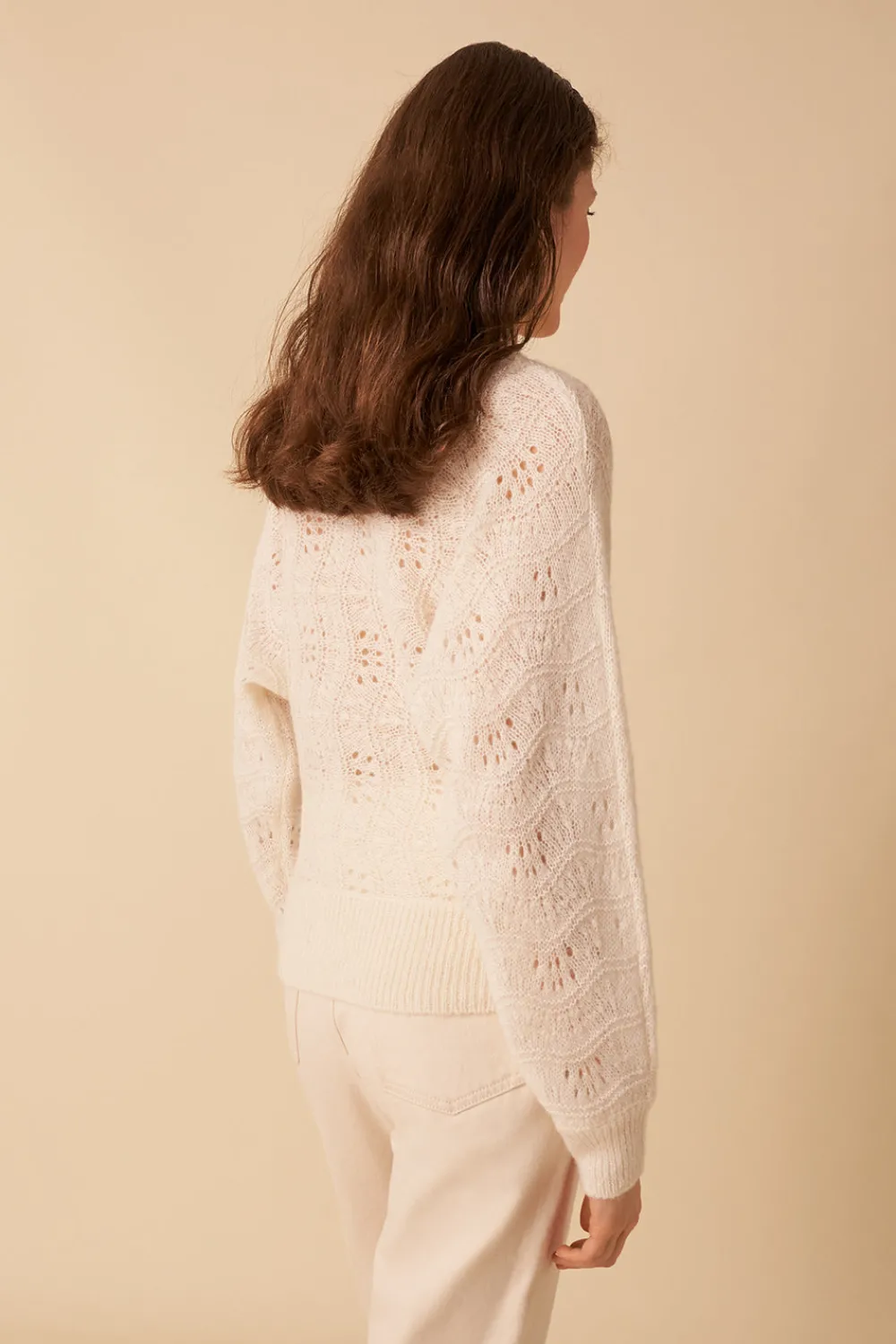 Des Petits Hauts pull chase ECRU New