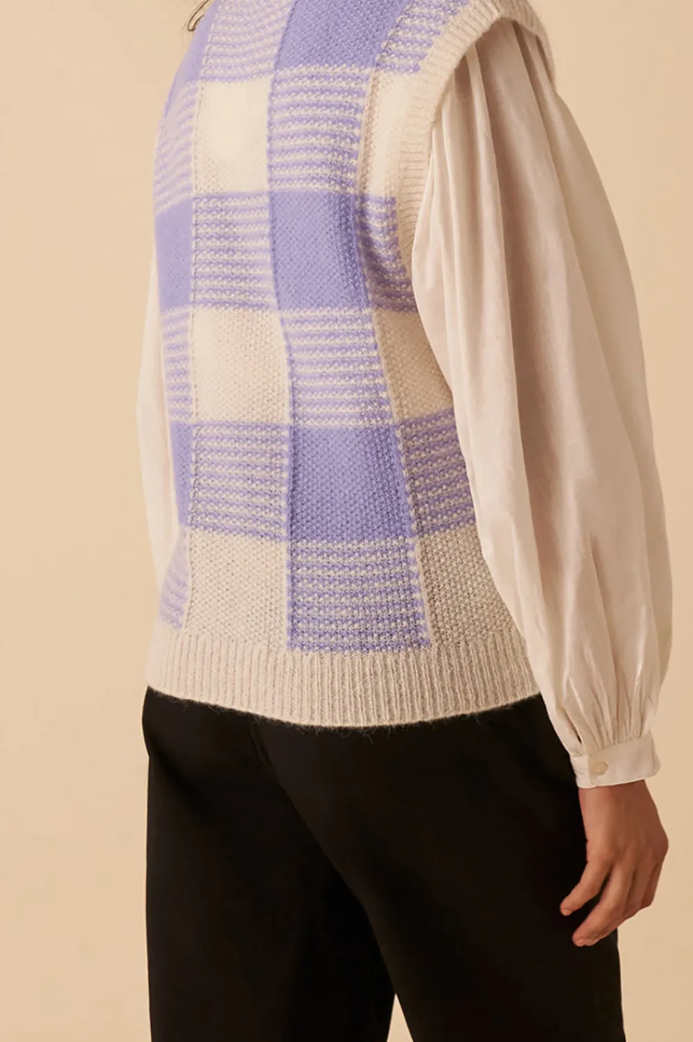 Des Petits Hauts pull cheldon ecru/glacon New