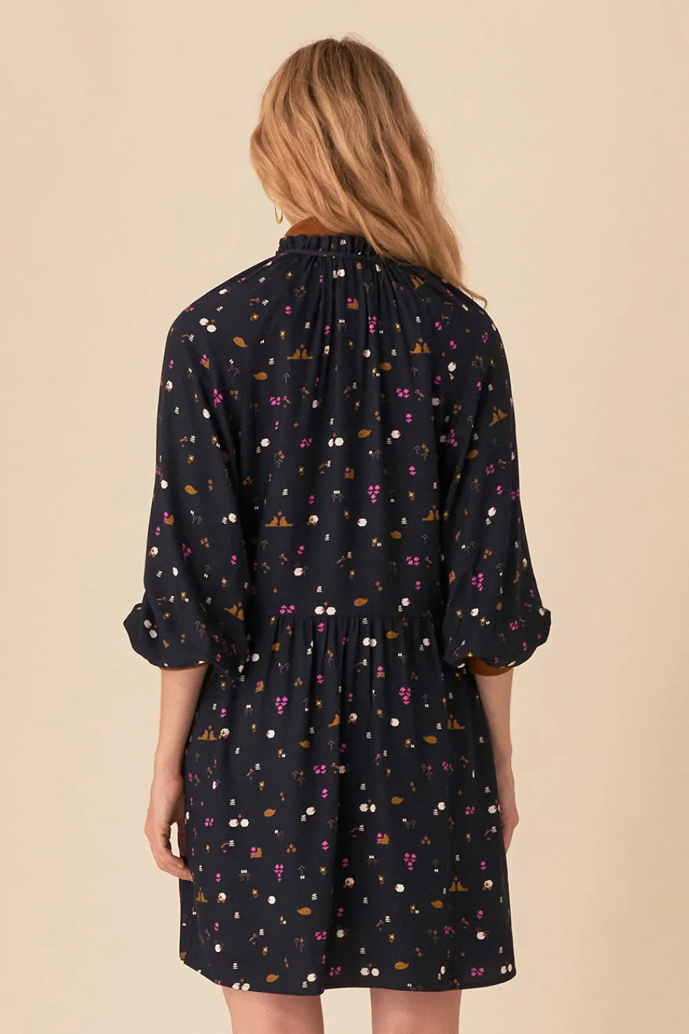 Des Petits Hauts robe en viscose imprimée toulouse WALY Hot