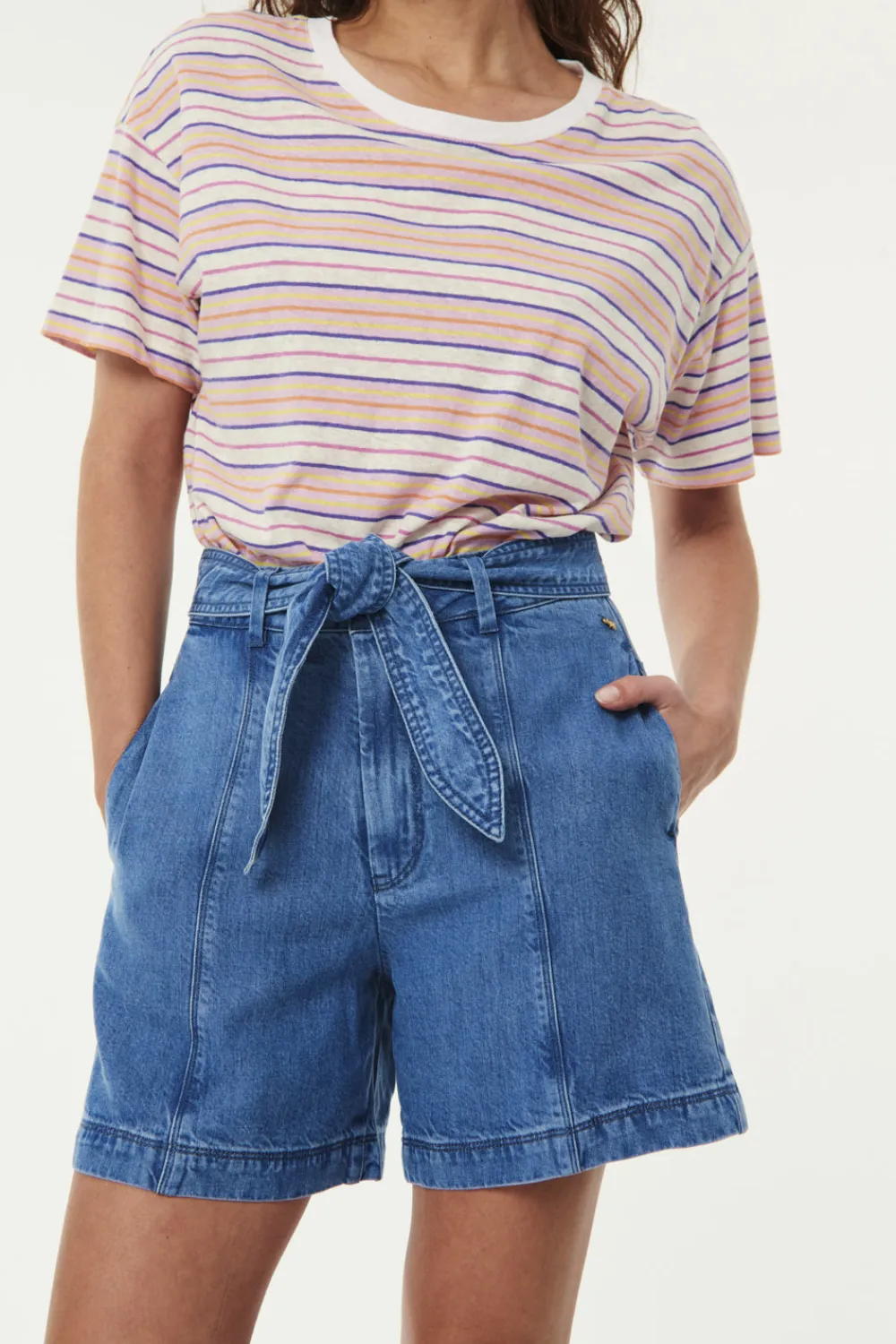 Des Petits Hauts Short Lalali BLUE Hot