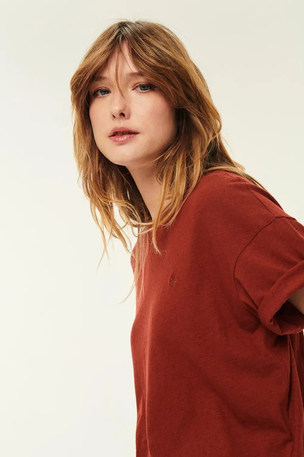Des Petits Hauts Tee-shirt Jenna PECAN Sale