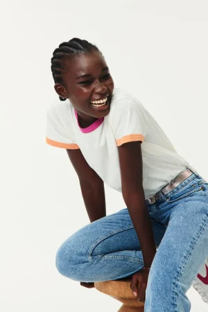 Des Petits Hauts Tee-shirt Jojo ECRU Fashion