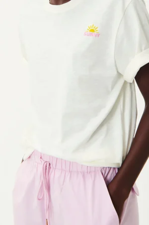 Des Petits Hauts Tee-shirt Josia Sun Is Up SUNISUP New