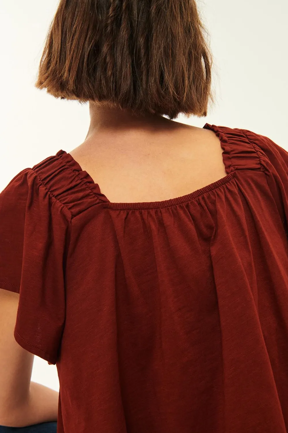 Des Petits Hauts Tee-shirt Zalam PECAN Best