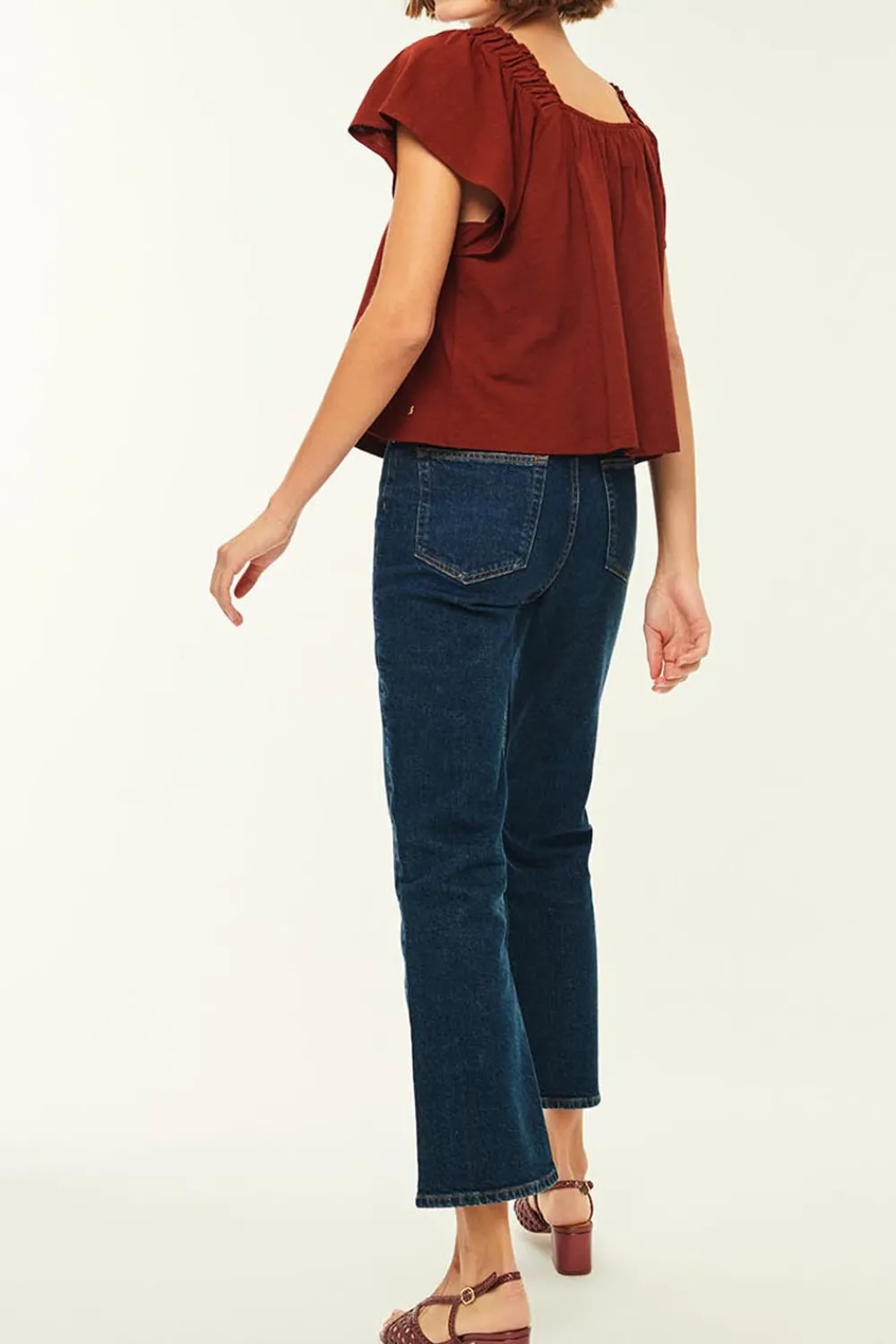 Des Petits Hauts Tee-shirt Zalam PECAN Best