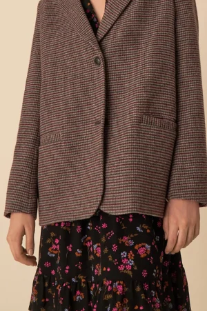 Des Petits Hauts veste ernestine carreaux alison CARREAUXALISON Best Sale